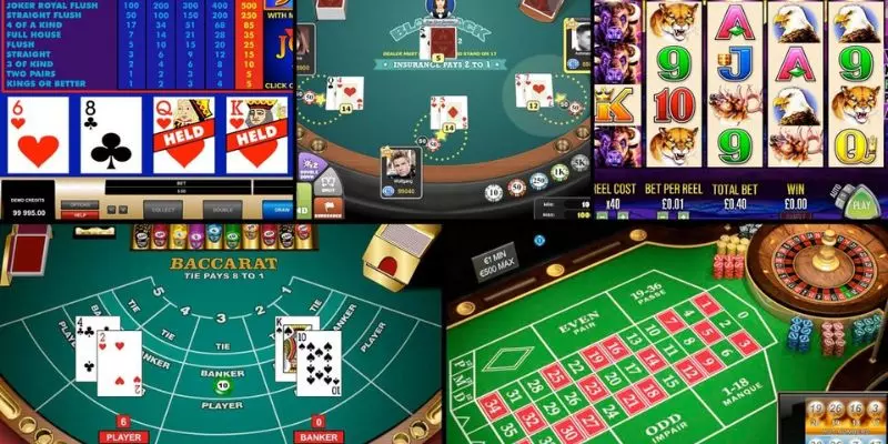 Có nhiều tựa game khủng tại sảnh casino KO66